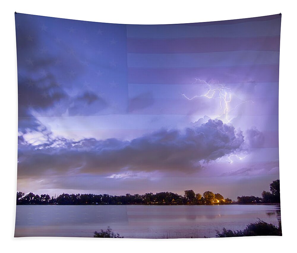 Fourth Of July Tapestry featuring the photograph Happy Independence Day by James BO Insogna