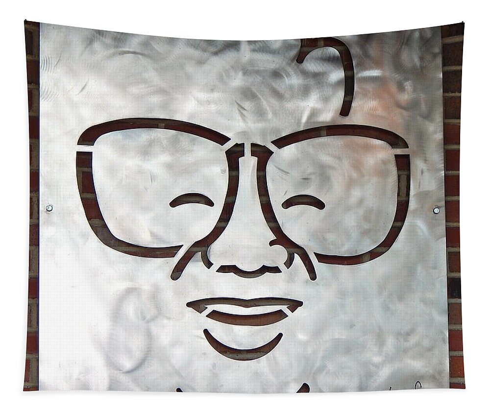 Harry Carey Tapestry featuring the photograph Harry Carey by Pamela Walrath