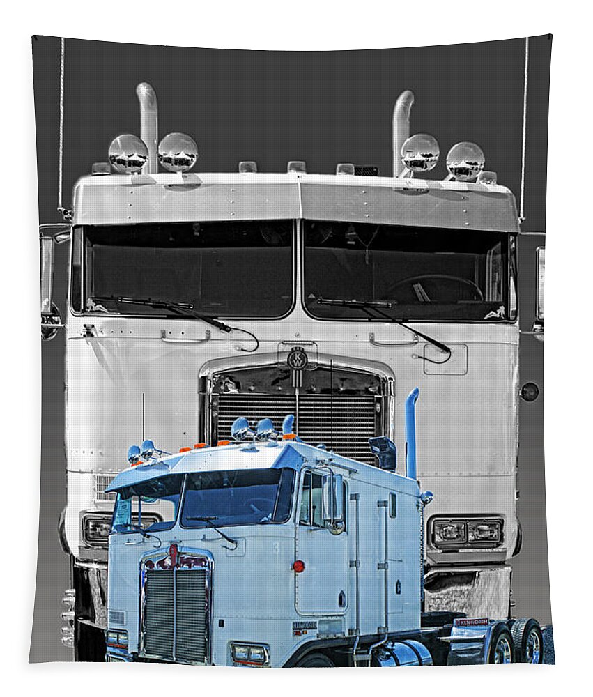 Trucks Tapestry featuring the photograph Hdrcatr3137-13 by Randy Harris
