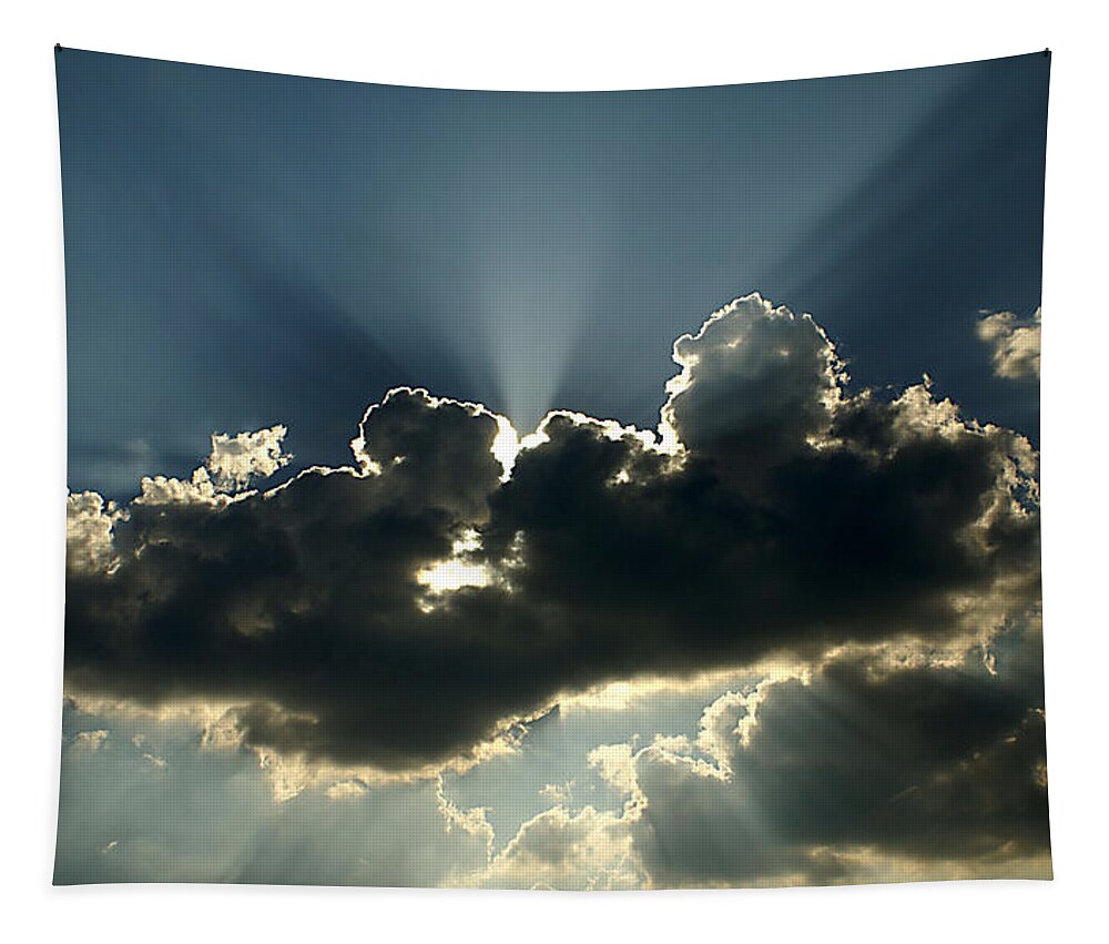 Clouds Tapestry featuring the photograph Heavenly by Chauncy Holmes