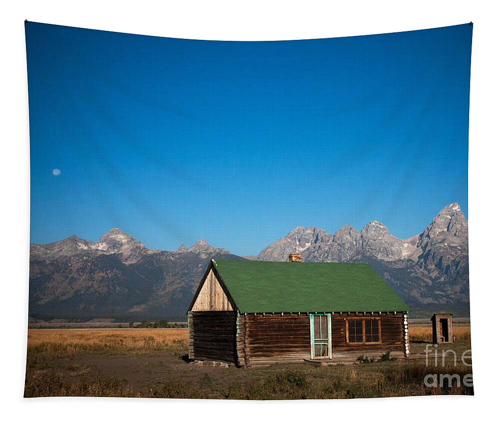 America Tapestry featuring the photograph Home on the Range by Karen Lee Ensley