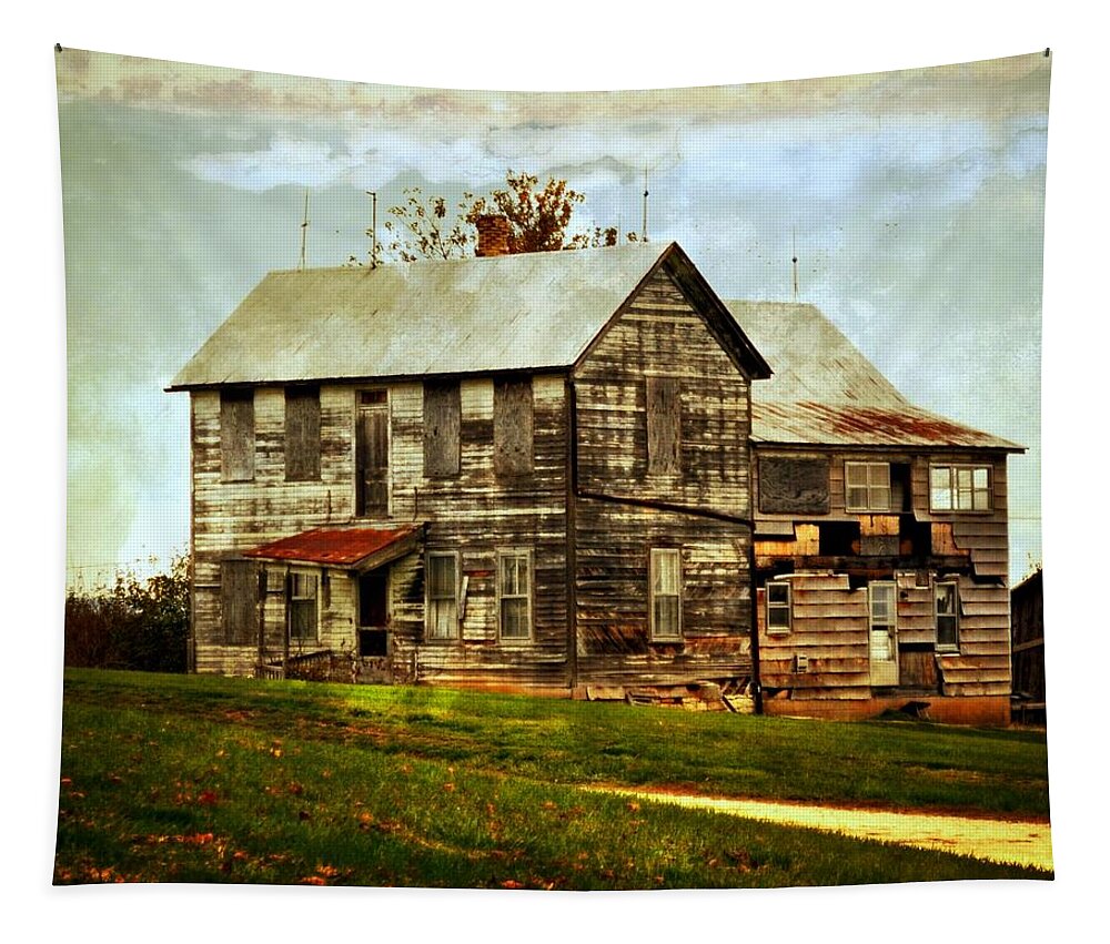 Rustic Tapestry featuring the photograph Homestead by Marty Koch