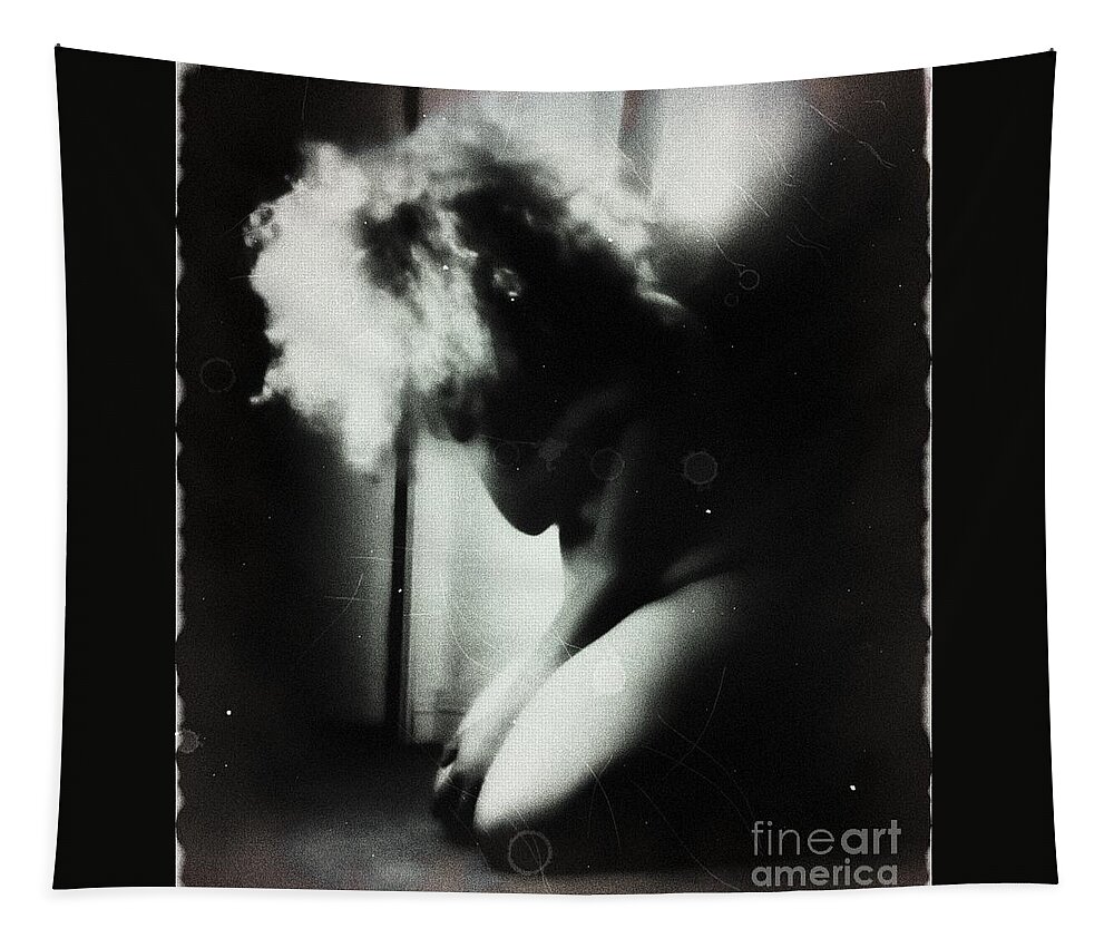Dark Tapestry featuring the photograph I Fear This Silent Rejection by Jessica S