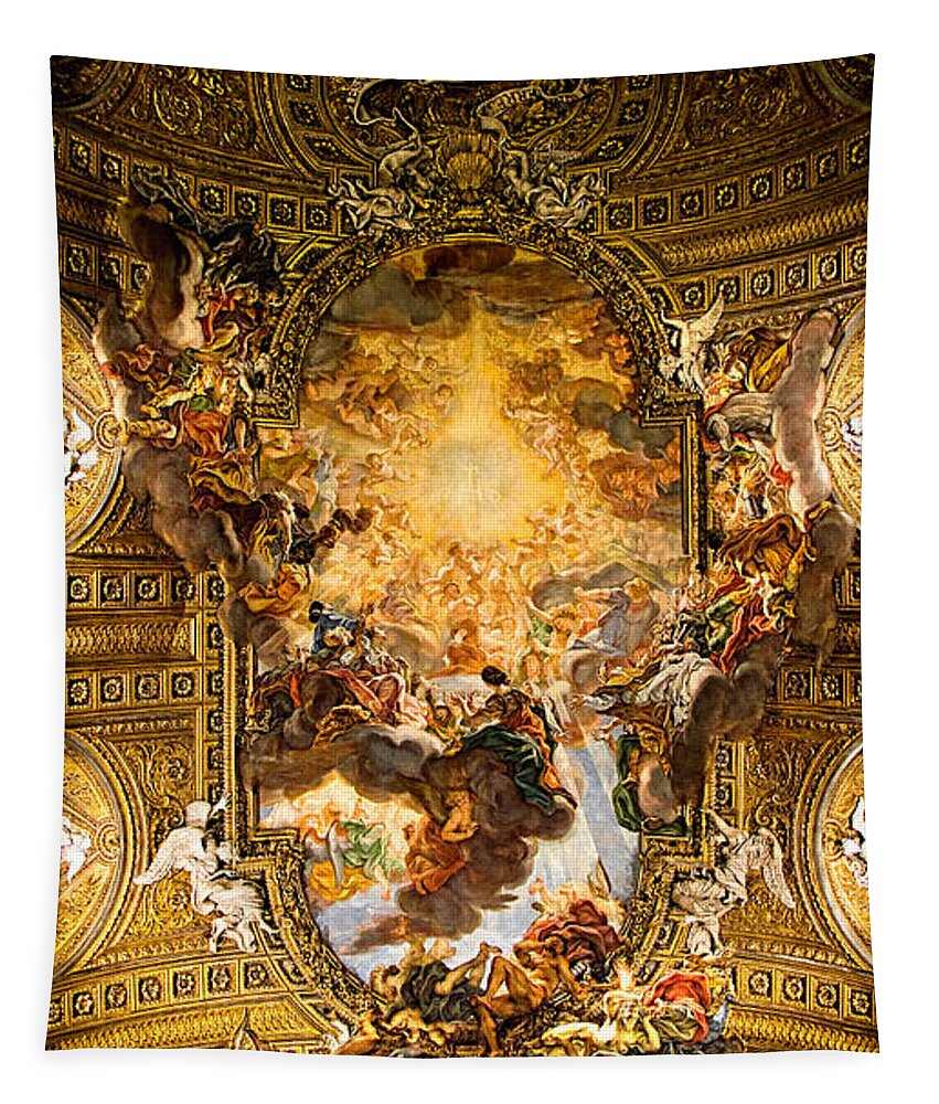 Il Gesu Tapestry featuring the photograph Il Gesu by Weston Westmoreland