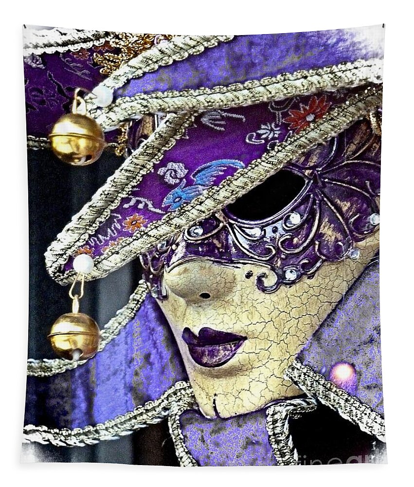 Bstract Tapestry featuring the photograph Jester by Lauren Leigh Hunter Fine Art Photography