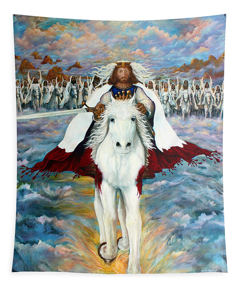 Jesus Returns Tapestry by Robert Wright - Fine Art America