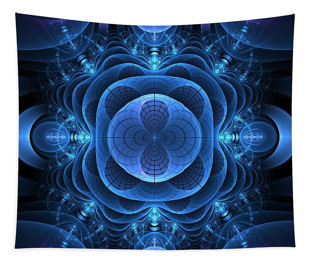 Fractal Tapestry featuring the digital art Julian One by Lyle Hatch