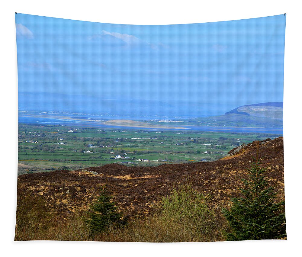 County Sligo Tapestry featuring the photograph Ladies Brae Mountains by Lisa Blake