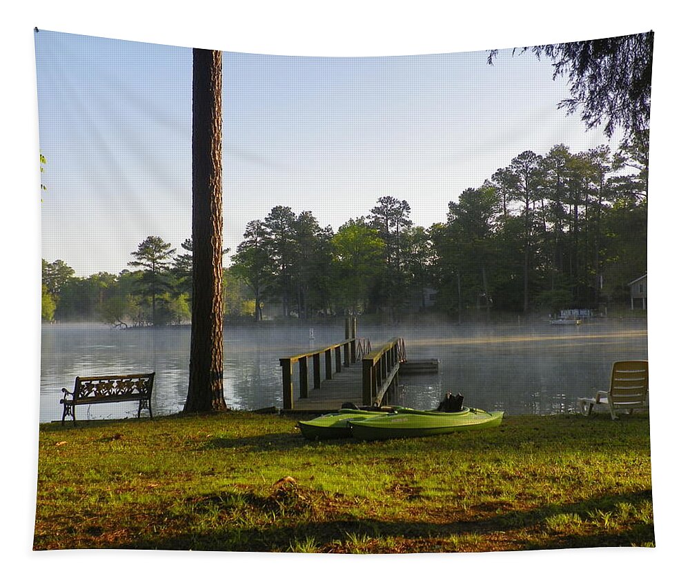 Lake Murray S.c. Tapestry featuring the photograph Lake Life by Lisa Wooten