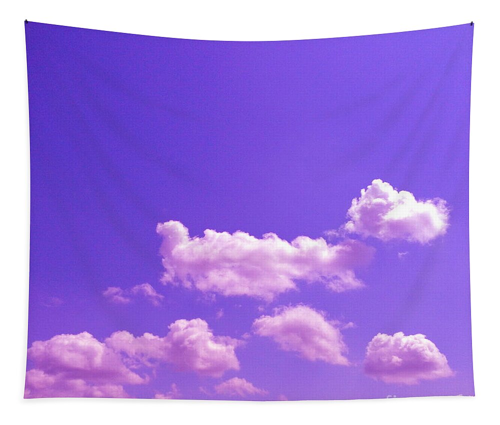 Blue Skies Tapestry featuring the photograph Lavender Skies by M West