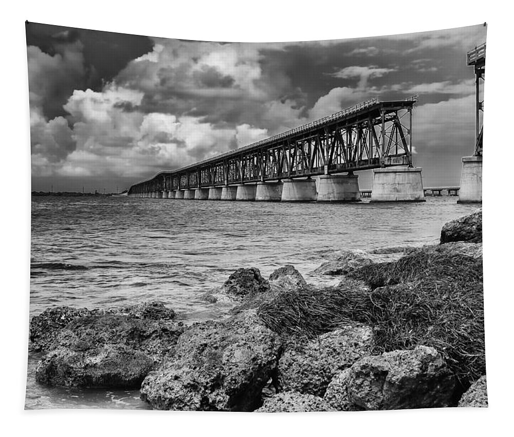 Bahia Honda Bridge Tapestry featuring the photograph Leap of Faith by Raul Rodriguez