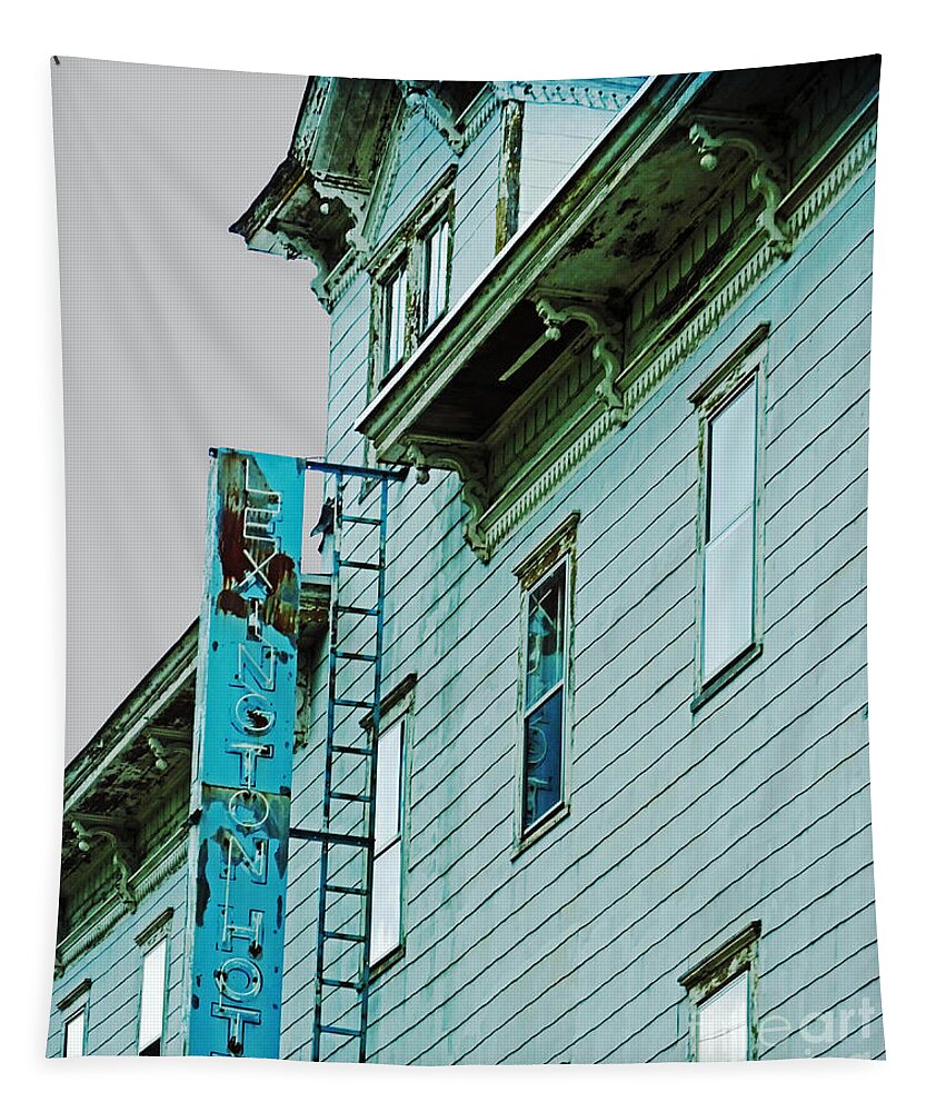 Hotel Tapestry featuring the photograph Lexington Hotel Lexington New York by Lizi Beard-Ward