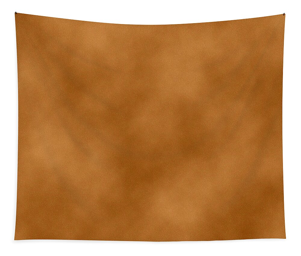 Brown Tapestry featuring the digital art Light Brown Leather Texture Background by Valentino Visentini