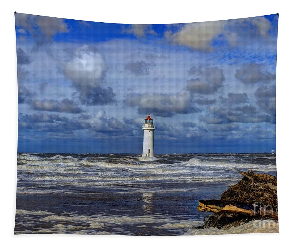 Lighthouse Tapestry featuring the photograph Lighthouse by Spikey Mouse Photography