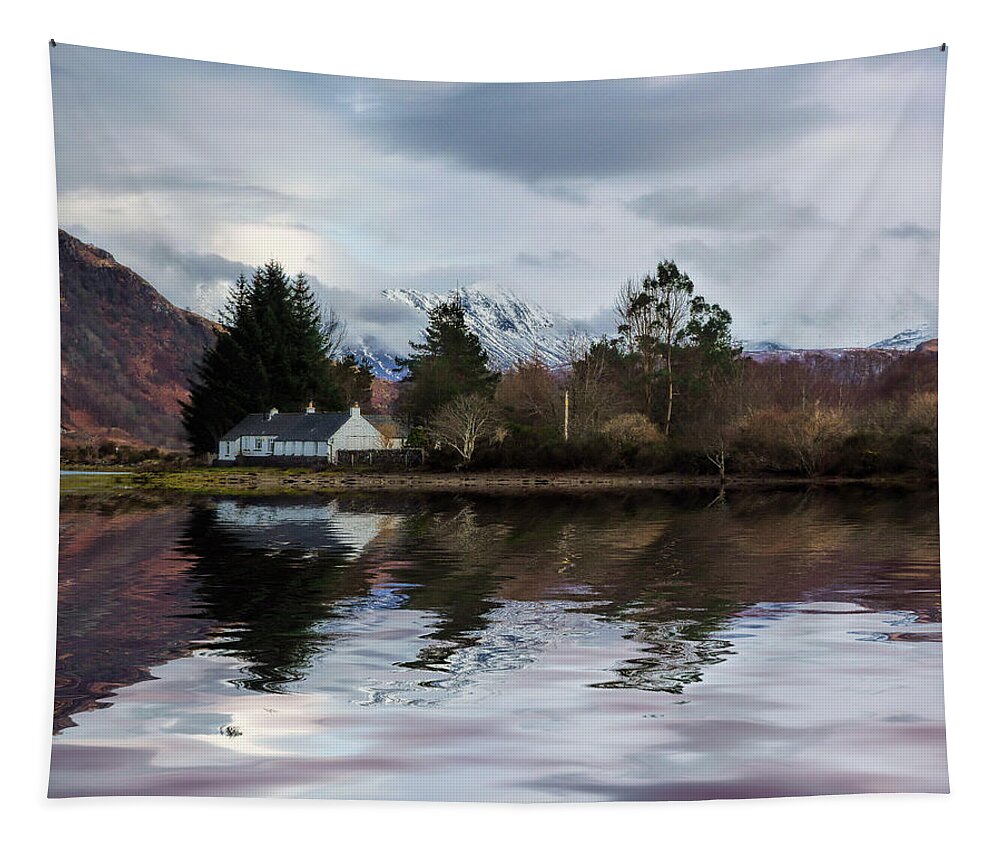 Loch Etive Tapestry featuring the photograph Loch Etive Reflections by Lynn Bolt
