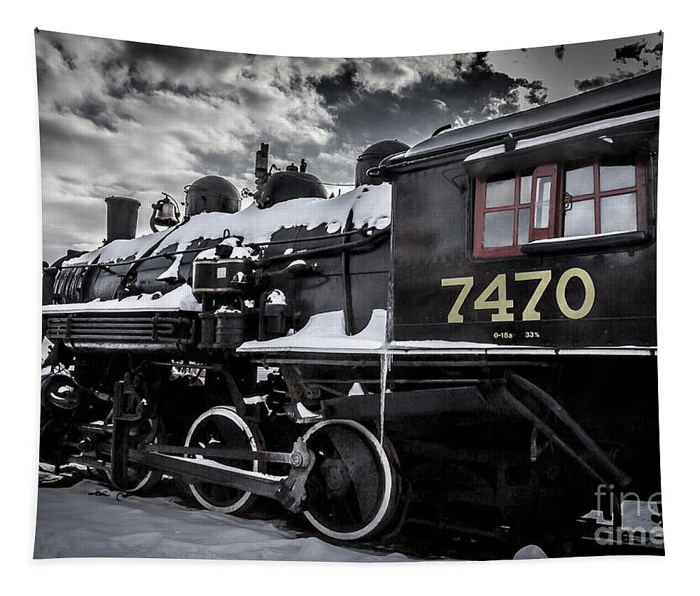Locomotive Tapestry featuring the photograph Locomotive by David Rucker