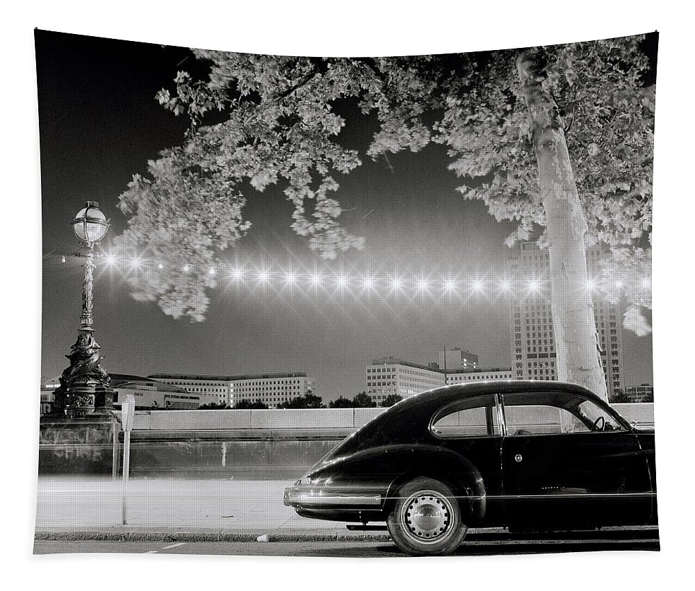 Car Tapestry featuring the photograph Classic London by Shaun Higson