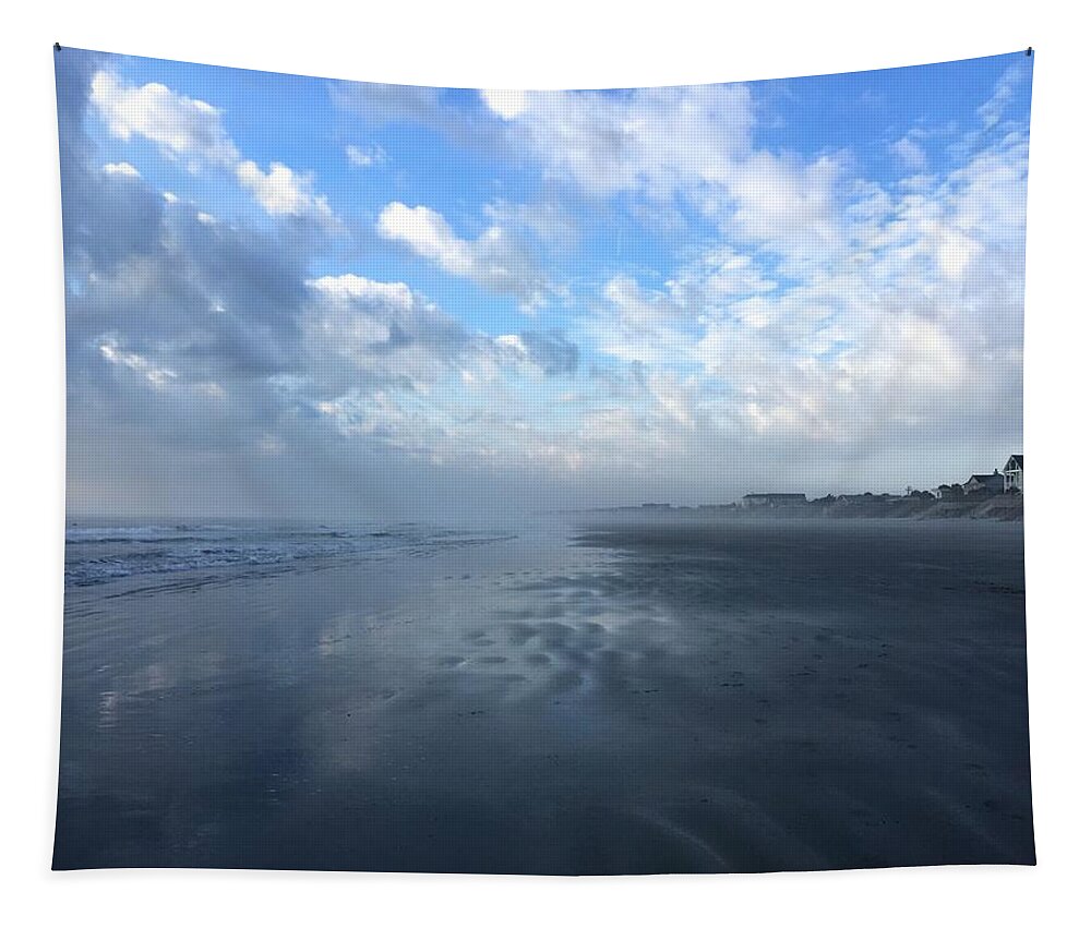 Beach Tapestry featuring the photograph Looking South by M West