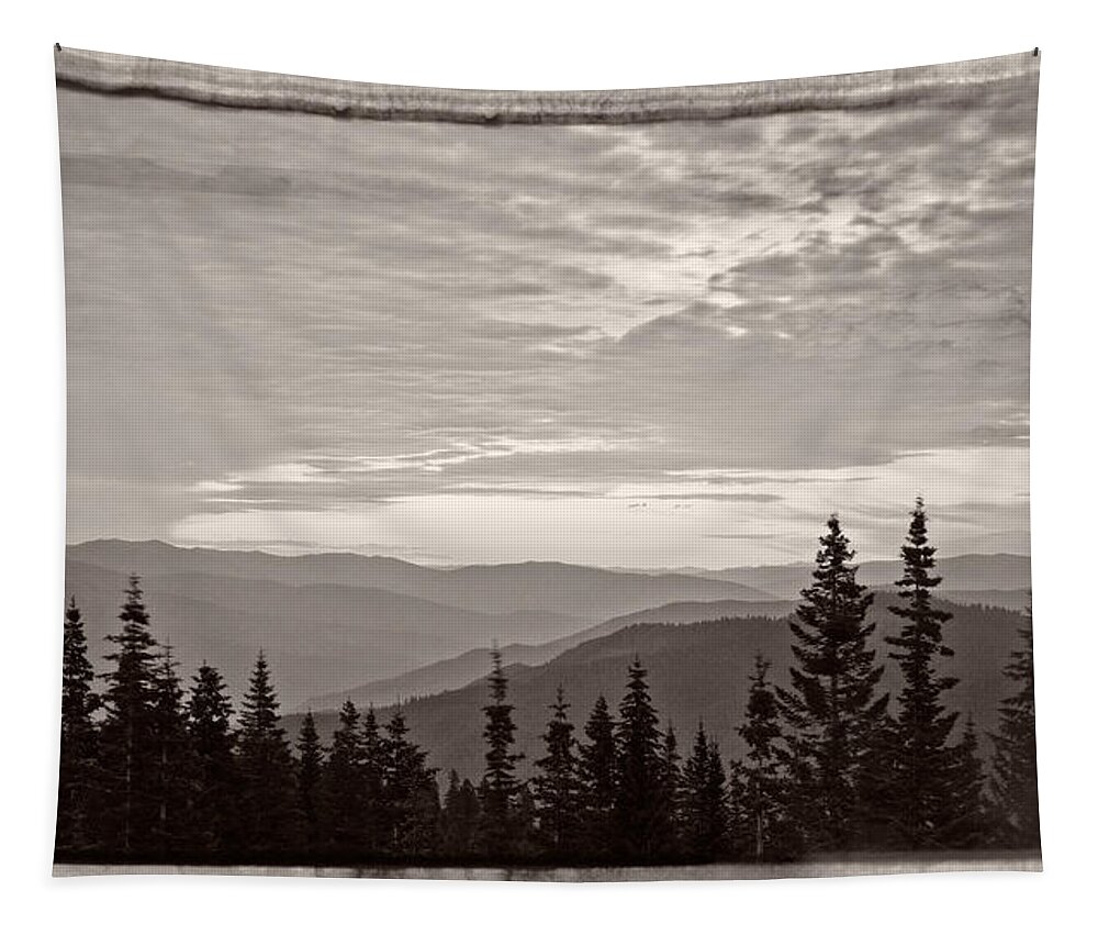 Lookout Butte Tapestry featuring the photograph Lookout Butte by Niels Nielsen