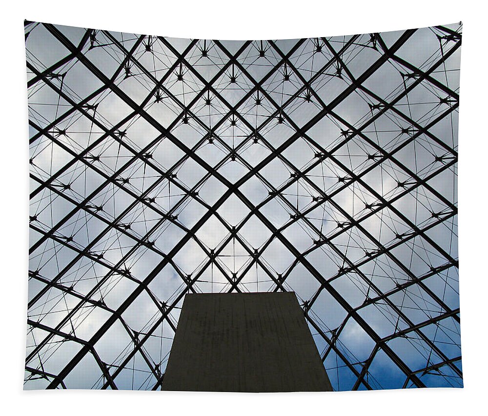 Louvre Tapestry featuring the photograph Louving It Up by Joe Schofield