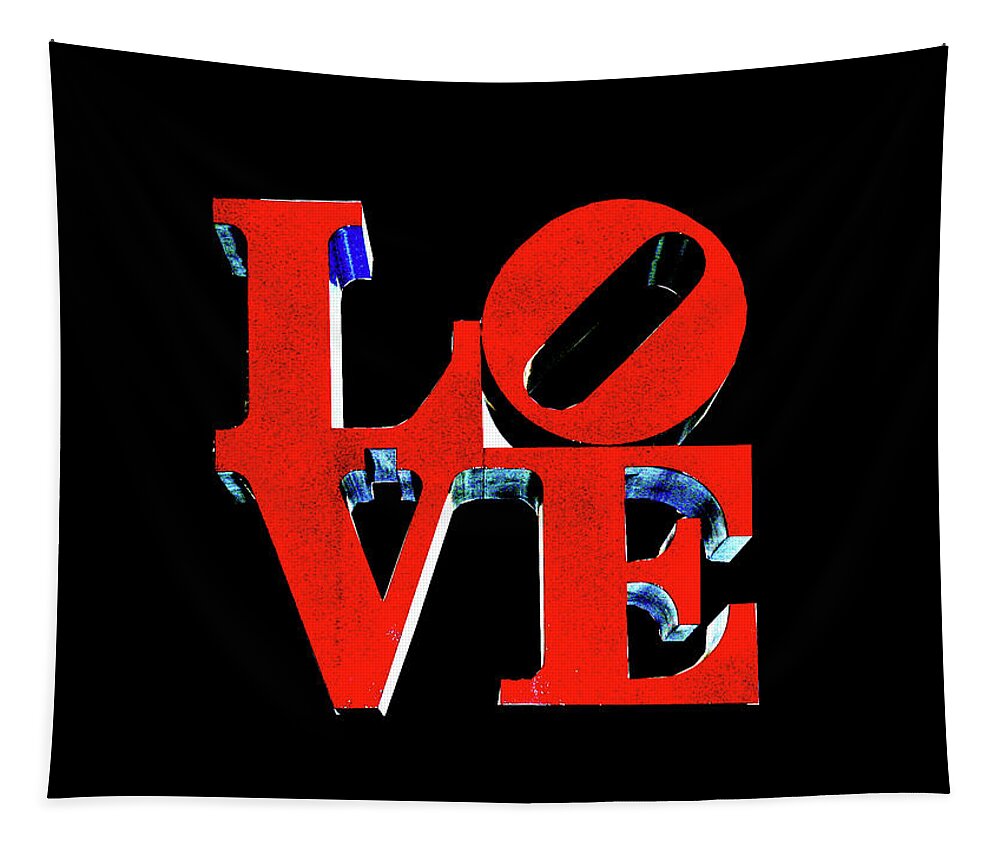 Love Tapestry featuring the photograph Love by La Dolce Vita