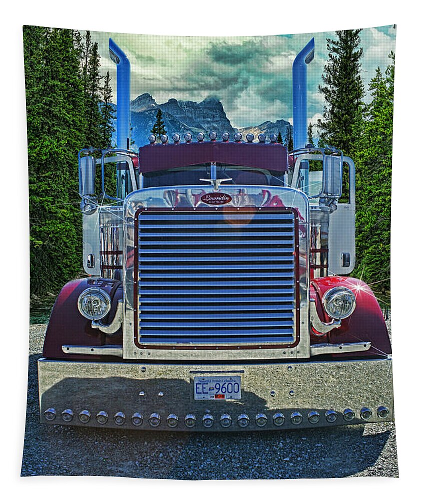 Trucks Tapestry featuring the photograph Lowridin Edition by Randy Harris