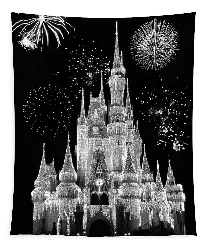 https://render.fineartamerica.com/images/rendered/default/flat/tapestry/images-medium-5/magic-kingdom-castle-in-black-and-white-with-fireworks-walt-disney-world-thomas-woolworth.jpg?&targetx=0&targety=-64&imagewidth=794&imageheight=1058&modelwidth=794&modelheight=930&backgroundcolor=040204&orientation=0&producttype=tapestry-68-80