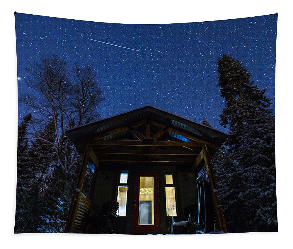 Winter Tapestry featuring the photograph Magic Winter Night by Mircea Costina Photography