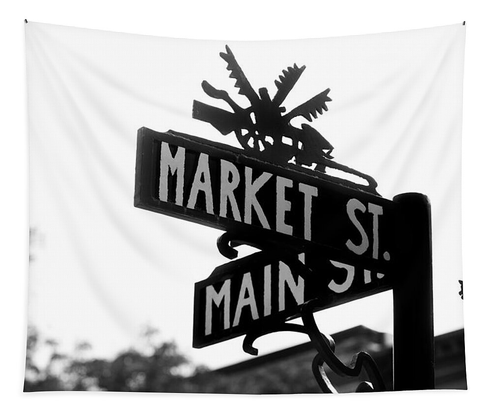 Main Street Tapestry featuring the photograph Main St IV by Courtney Webster