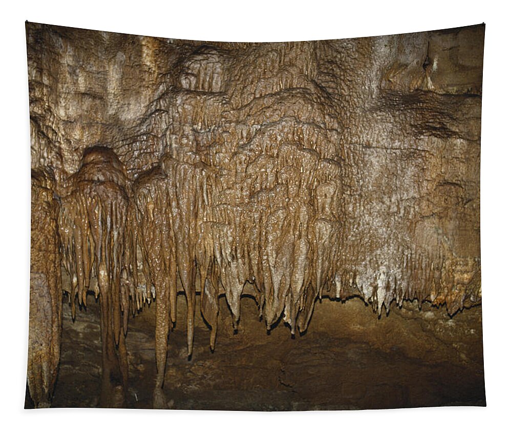 1995 Tapestry featuring the photograph Mammoth Cave by John W. Bova