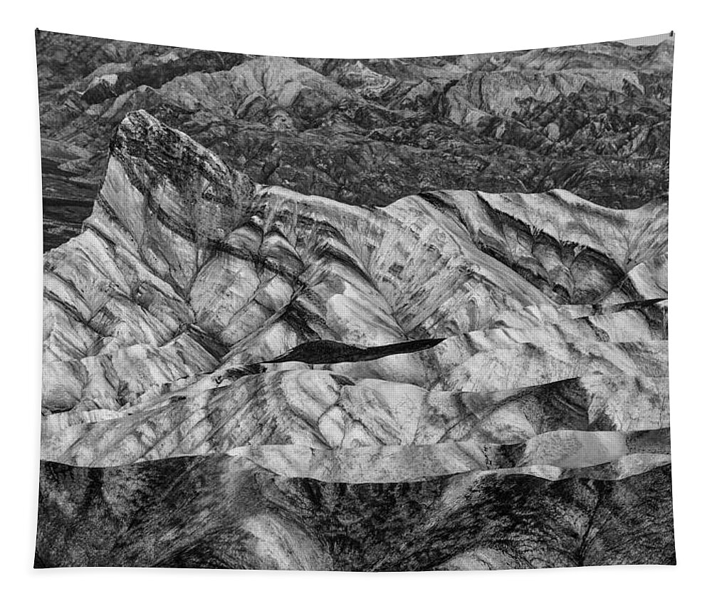 Manly Beacon Tapestry featuring the photograph Manly Beacon - Monochrome by George Buxbaum