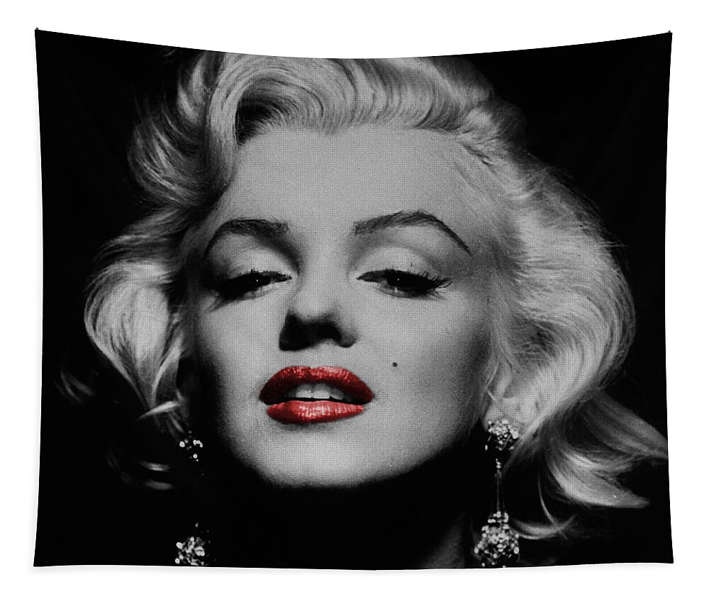 Marilyn Monroe Tapestry featuring the photograph Marilyn Monroe 3 by Andrew Fare