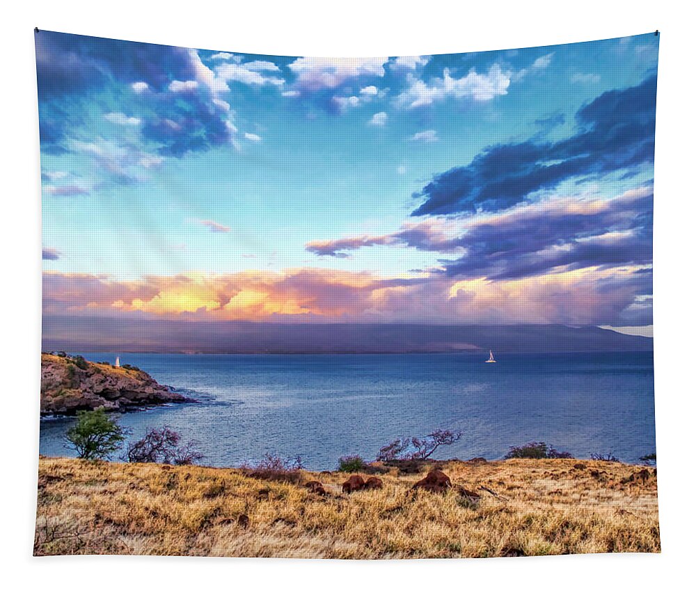 Hawaii Tapestry featuring the photograph McGregor Point 1 by Dawn Eshelman