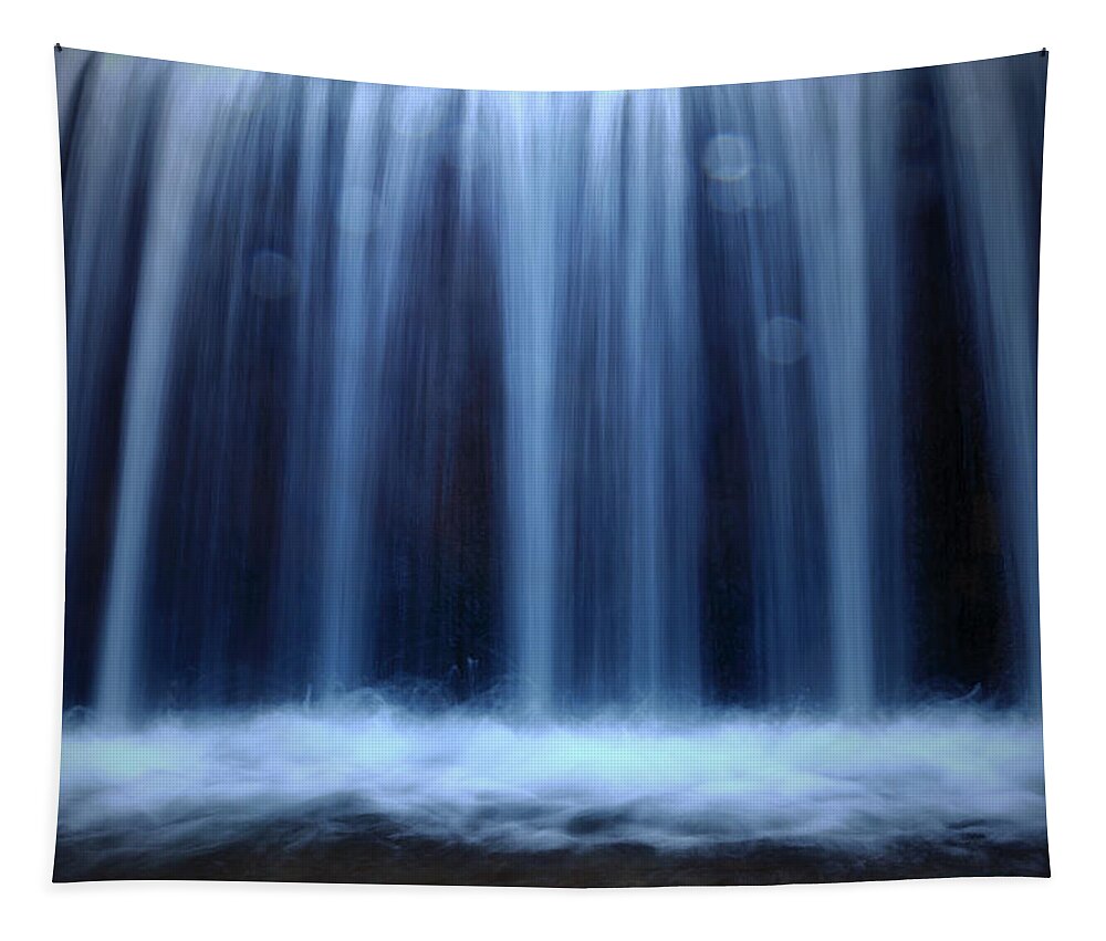 Waterfall Tapestry featuring the photograph Melting Memories by Mark Ross