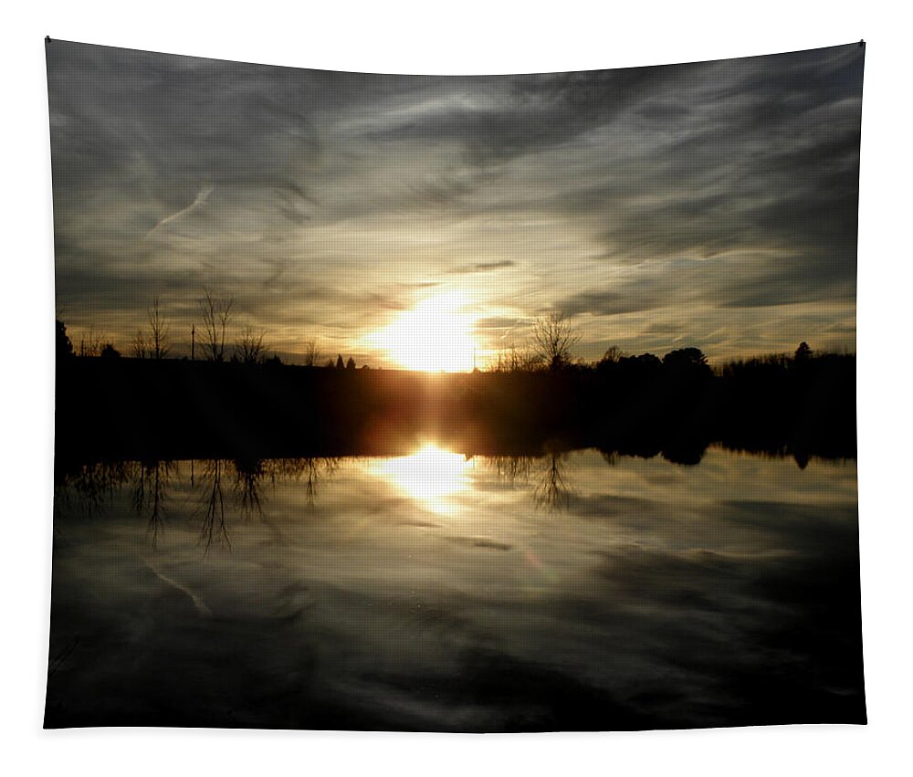 Reflection Tapestry featuring the photograph Mesmerizing Beauty by Kim Galluzzo