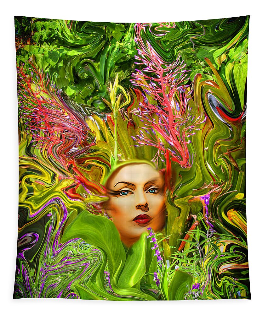 Floral Tapestry featuring the photograph Mother Nature by Chuck Staley