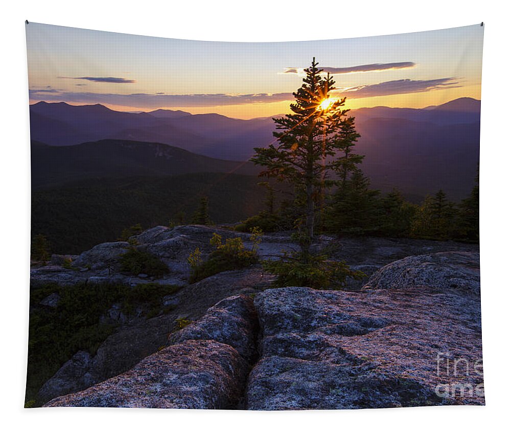 Middle Sister Trail Tapestry featuring the photograph Mount Chocorua Scenic Area - Albany New Hampshire USA by Erin Paul Donovan