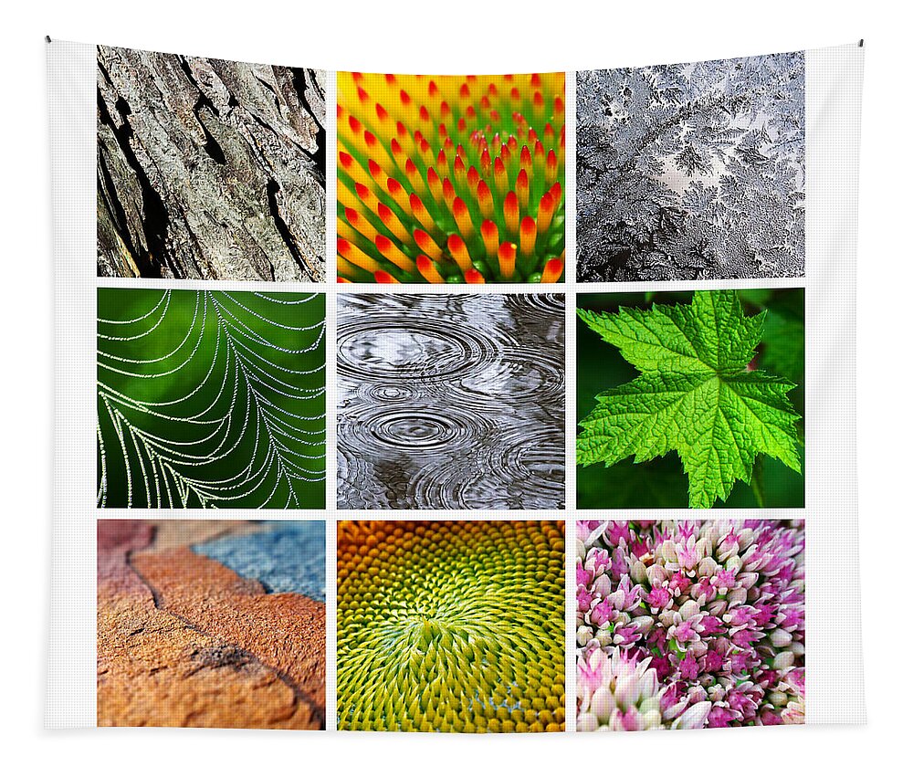 Nature Tapestry featuring the photograph Patterns In Nature by Christina Rollo
