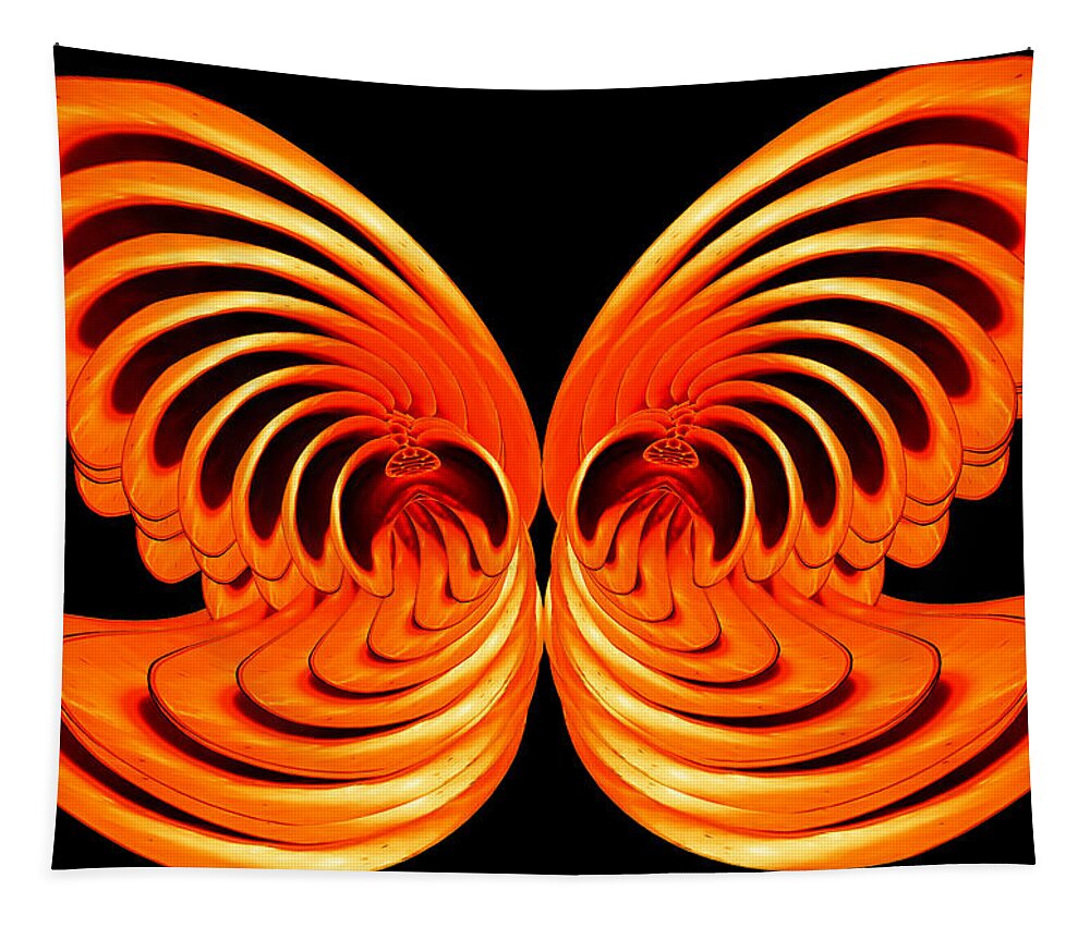 Composite Tapestry featuring the photograph Nautilus Wings by Jim Painter