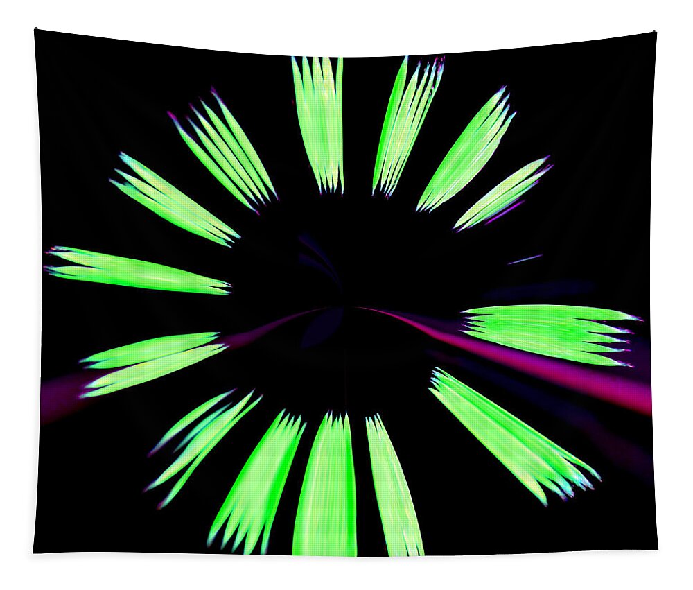 Abstract Tapestry featuring the photograph Neon Dreams by Deena Stoddard