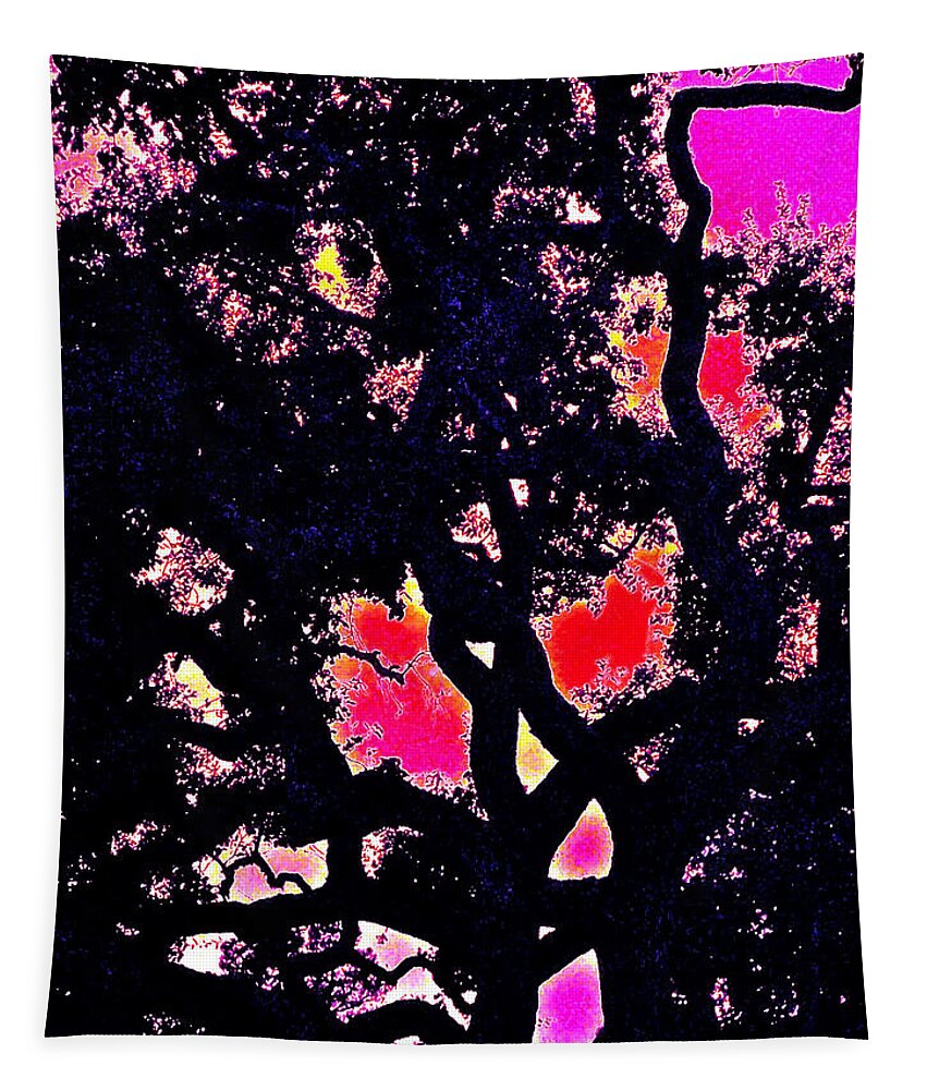 Trees Tapestry featuring the photograph Oaks 10 by Pamela Cooper