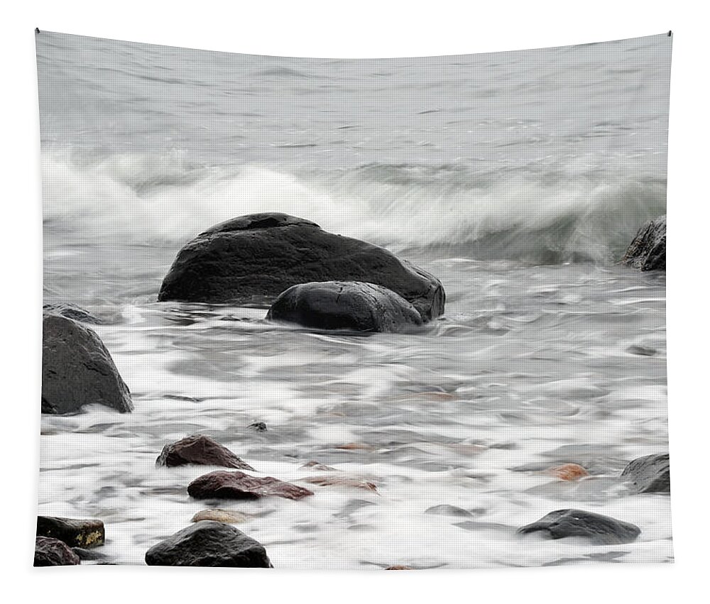 Ocean Tapestry featuring the photograph Ocean Dance by Randi Grace Nilsberg