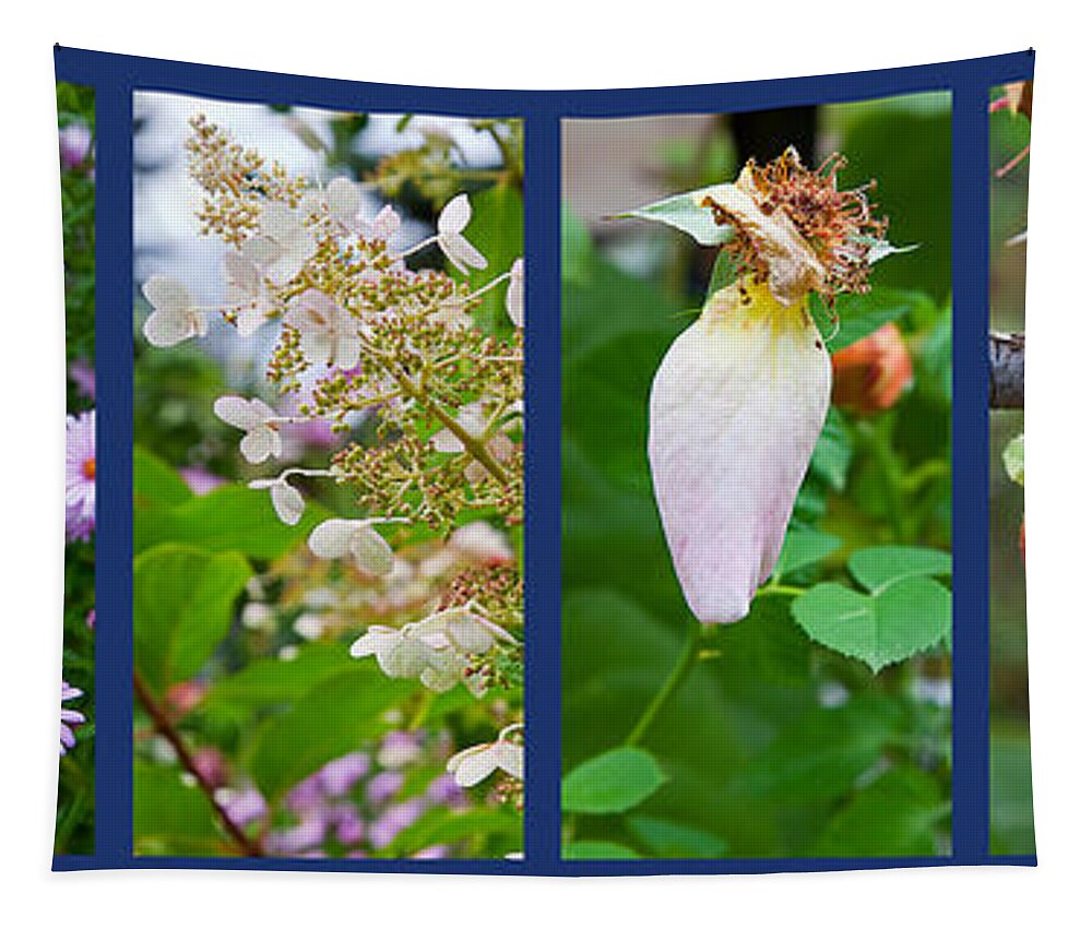 Garden Tapestry featuring the photograph October by Theresa Tahara