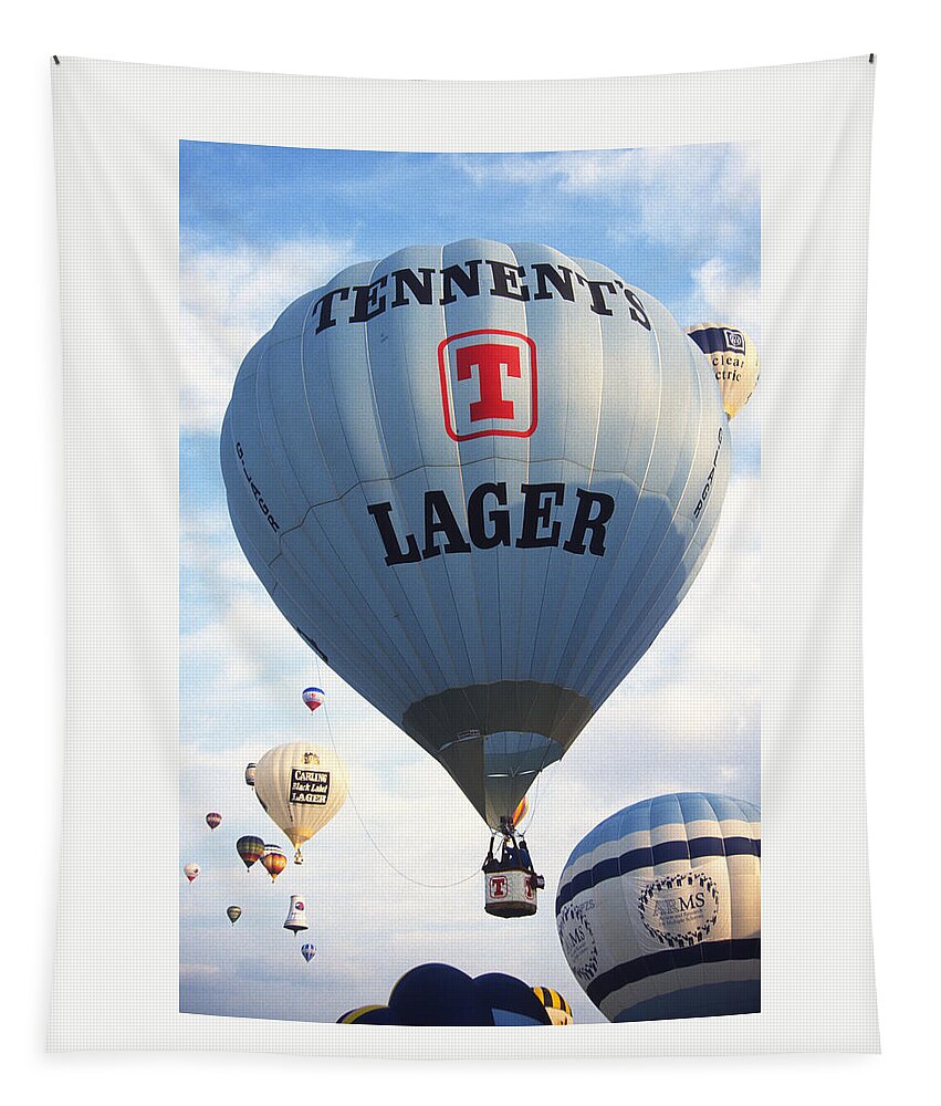 Tennents Tapestry featuring the photograph On the Up by Gordon James