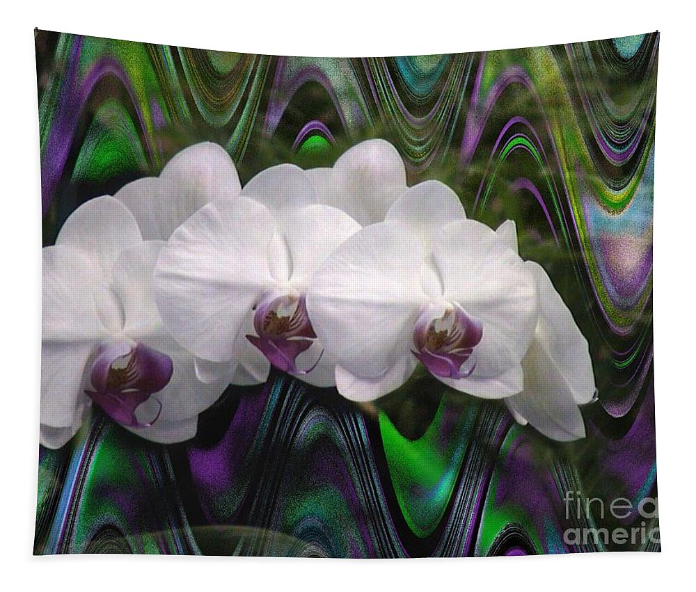 Orchid Tapestry featuring the photograph Balanchine Ballet by Alice Terrill