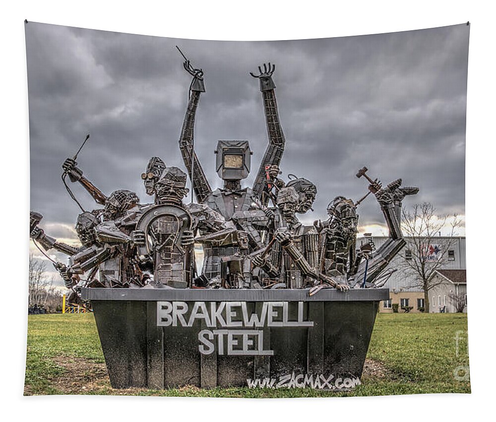 Brakewell Steel Tapestry featuring the photograph Party Time by Rick Kuperberg Sr