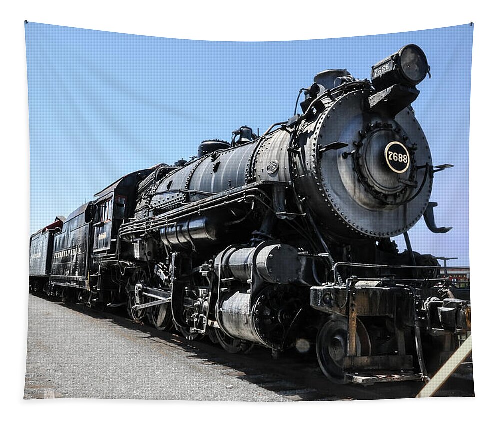 Steam Tapestry featuring the photograph Pennsylvania Railroad H8 by Bill Cannon