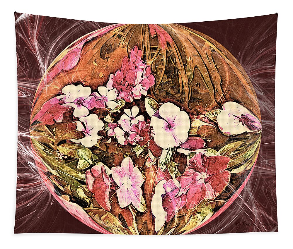 Flowers Tapestry featuring the photograph Pollen Power by Susan Kinney