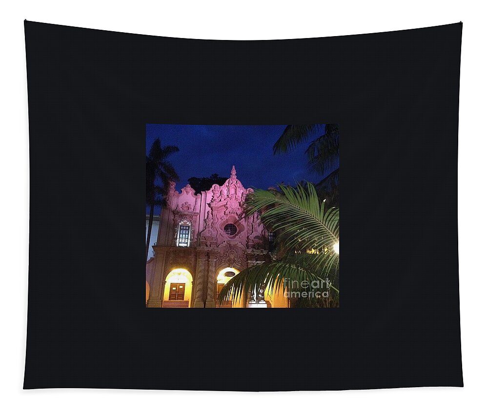 Balboa Park Tapestry featuring the photograph Pretty Balboa Park by Denise Railey