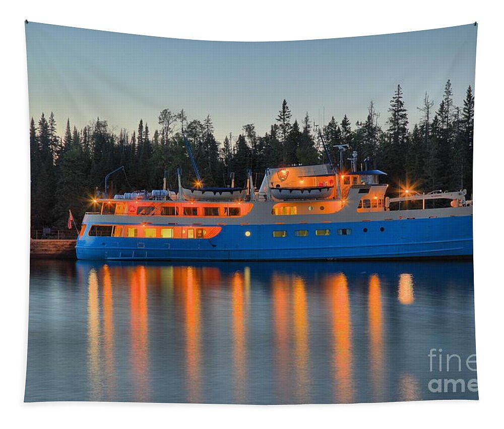 Isle Royale National Park Tapestry featuring the photograph Ranger III by Adam Jewell